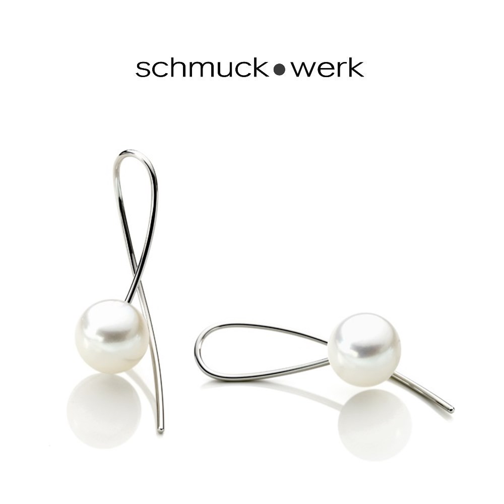 schmuck•werk Kugel Ohrhänger - KO701ST - Edelstahl