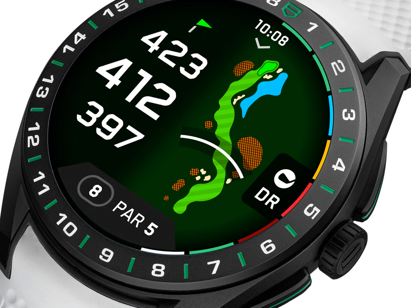 TAG Heuer Connected Calibre E5 GOLF EDITION 45mm - SBT8A81.EB0335