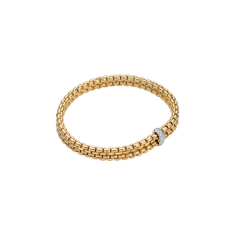 Fope Flex'it Armband - EKA - 75501BX_BB_G_XBX_00L - Gelbgold 750/-