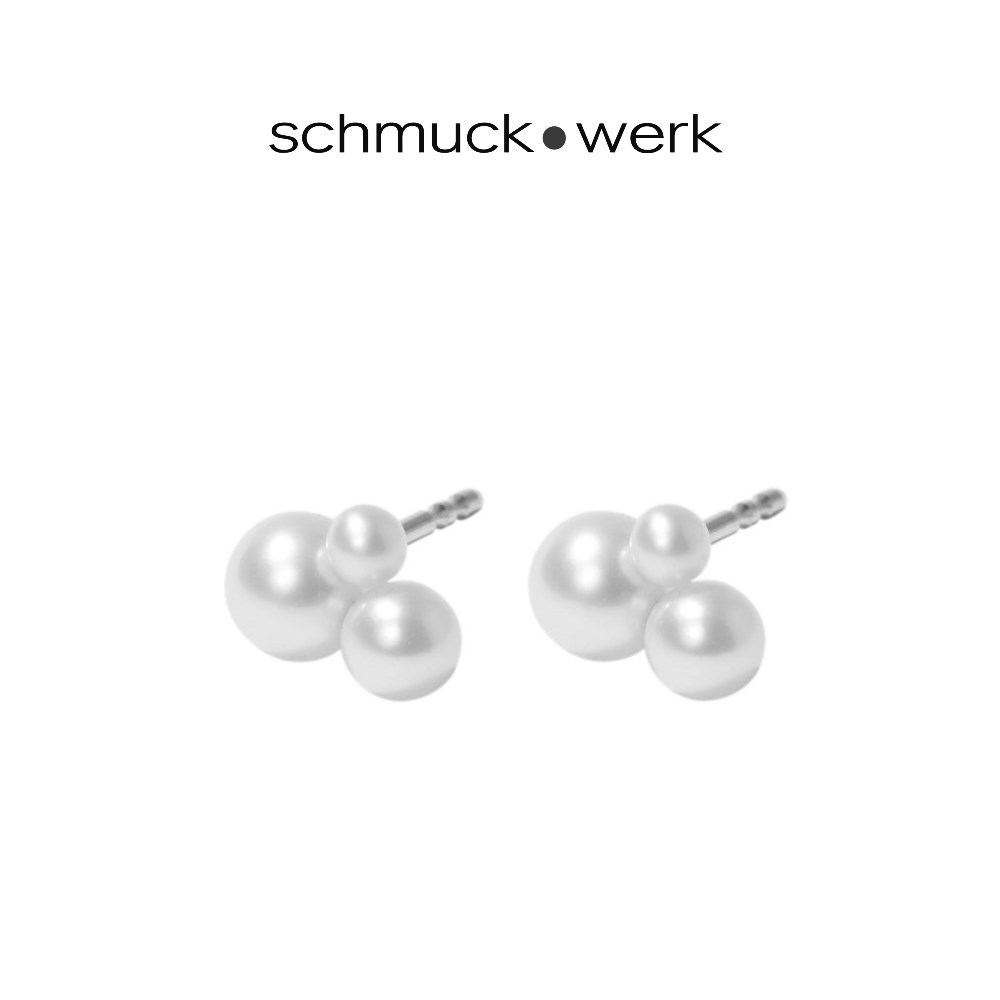 schmuck•werk Wolke Ohrstecker - WO111ST - Edelstahl