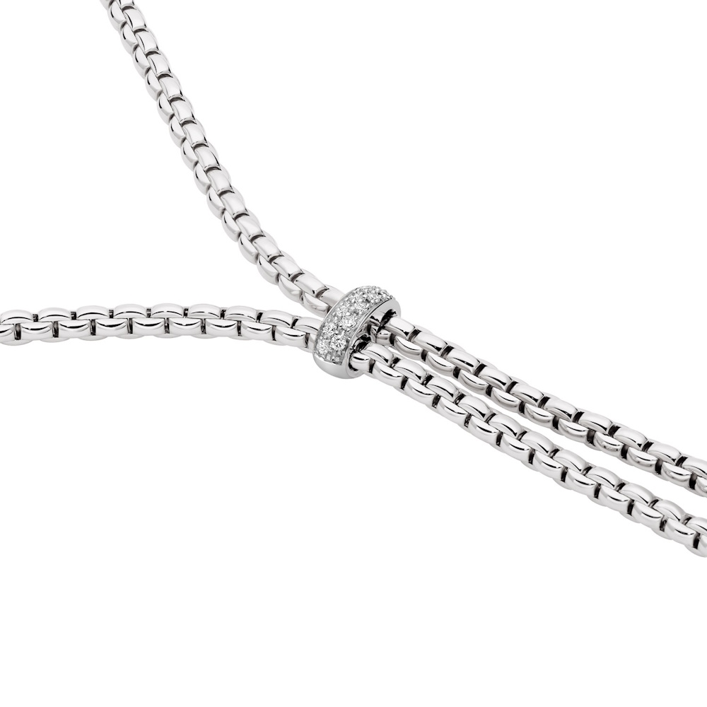 Fope Y-Collier - ARIA Collection - 75501CX_BB_W_XBX_045 - Weißgold 750/-