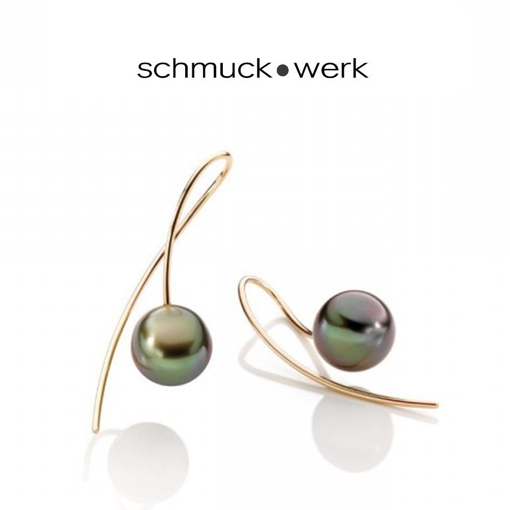 schmuck•werk Kugel Ohrhänger - KO701RGT - Rotgold