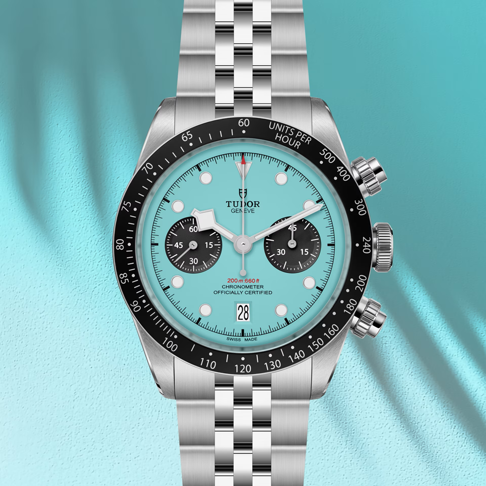 TUDOR Black Bay Chrono „Flamingo Blue“ - M79360N-0024