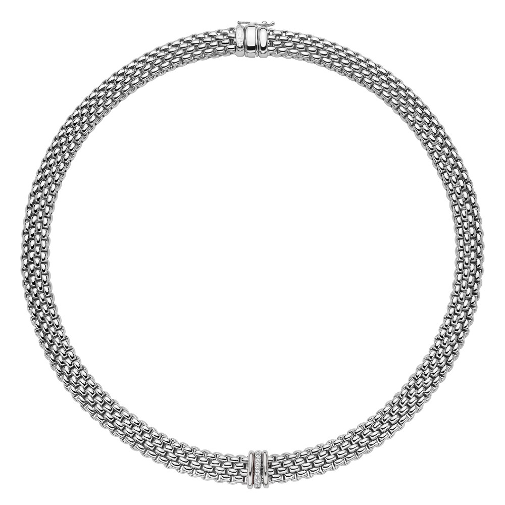 Fope Collier - PANORAMA Collection - 587C BBR BB - Weissgold 750/-