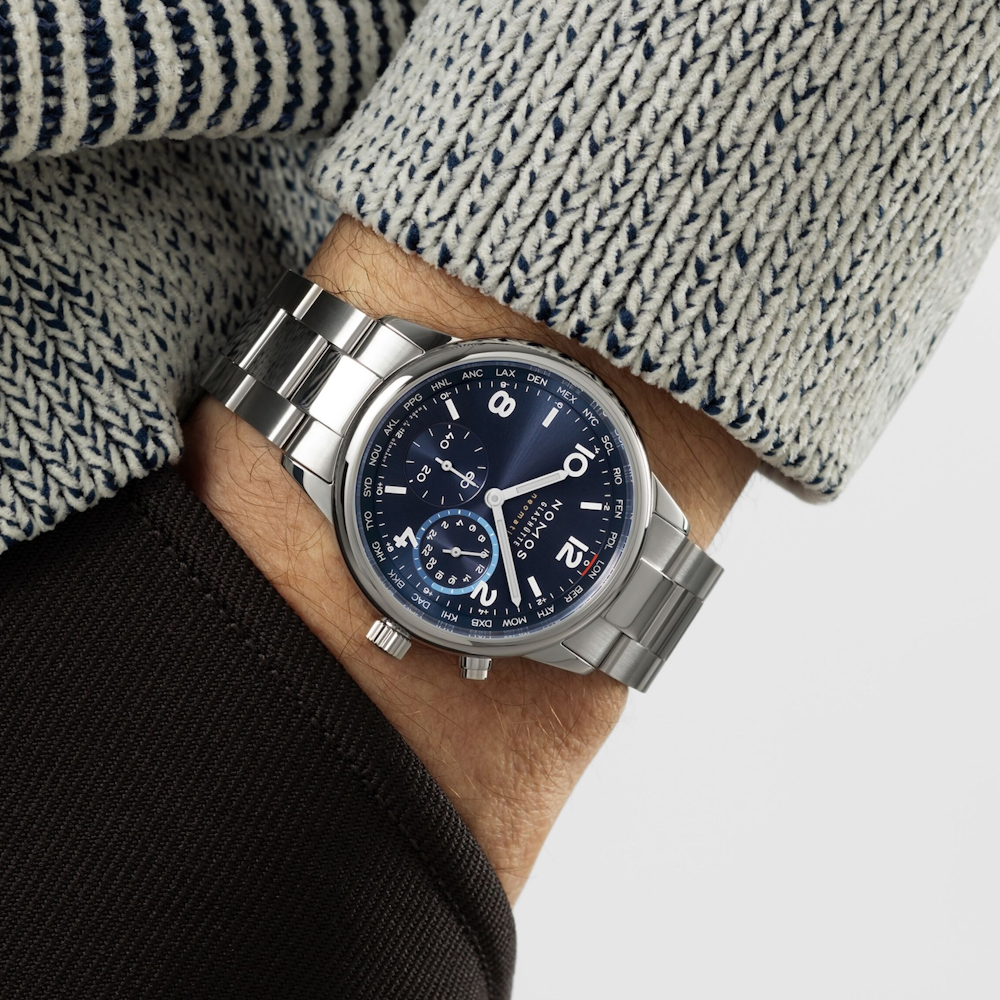 NOMOS - Club Sport neomatik Weltzeit blau - Ref. 790