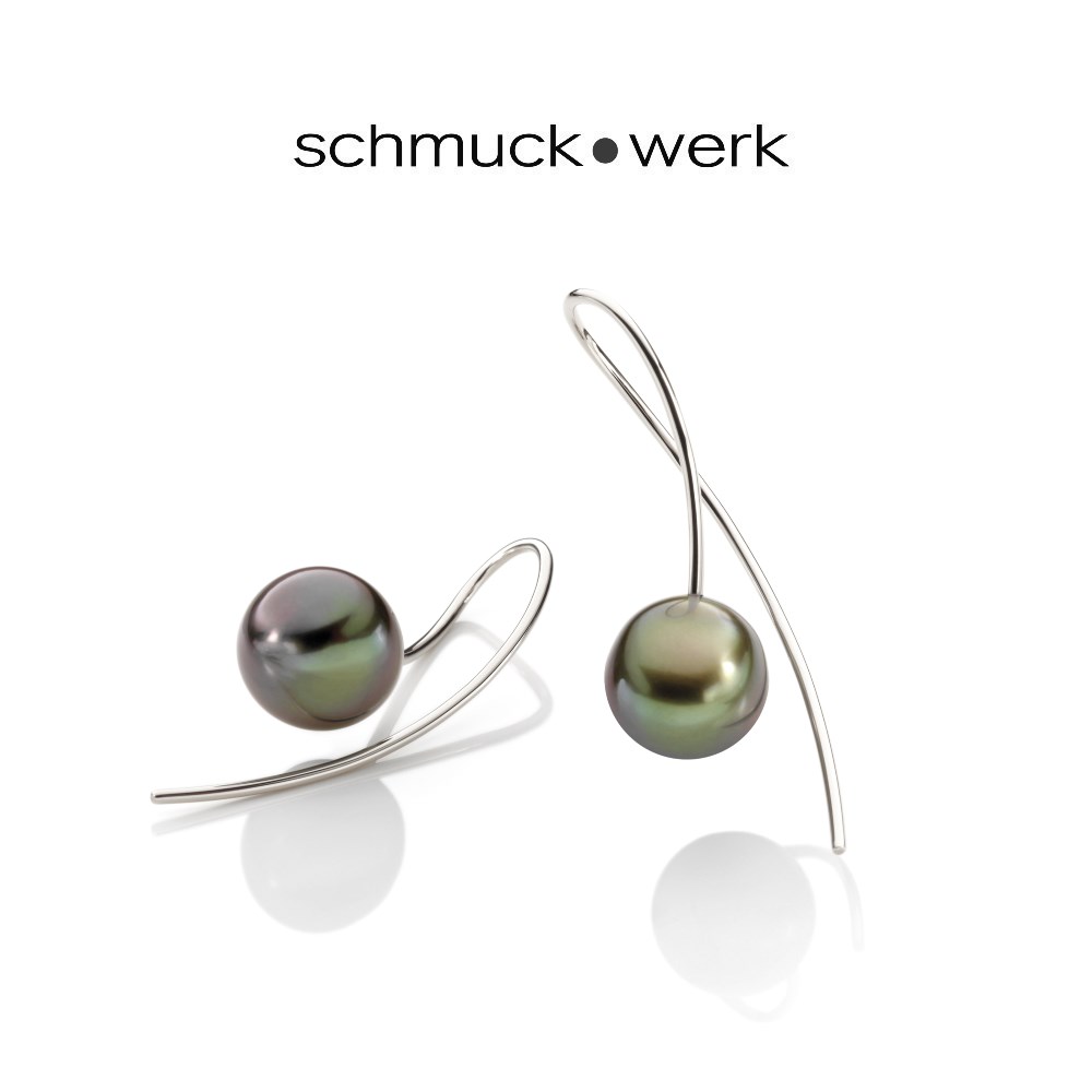 schmuck•werk Kugel Ohrhänger - KO701TST - Edelstahl