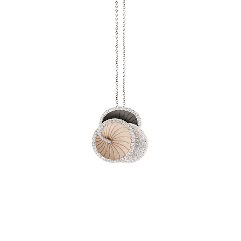 Annamaria Cammilli Vision Hypnose Halsschmuck - GPE3816GALT - Tricolour Gold 750/-