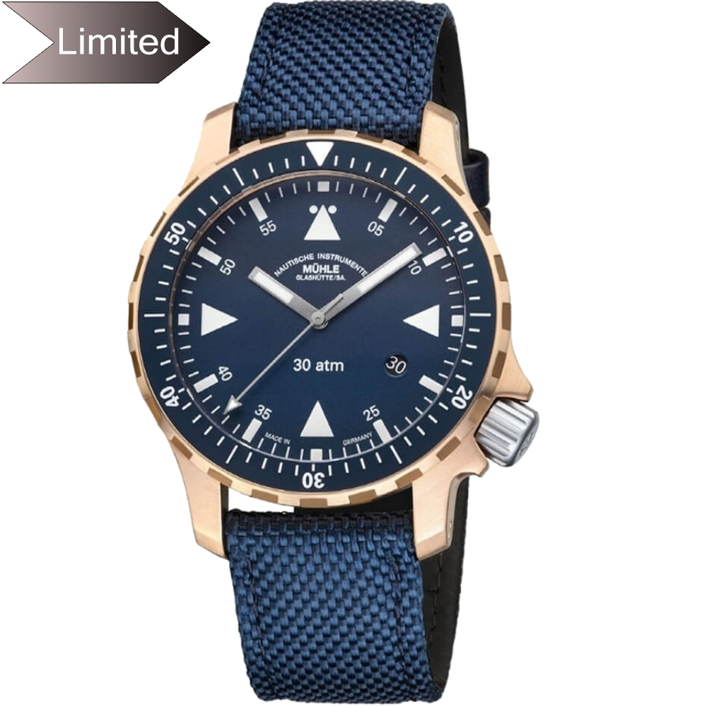 Mühle Glashütte Yacht-Timer Bronze / M1-41-72-NB