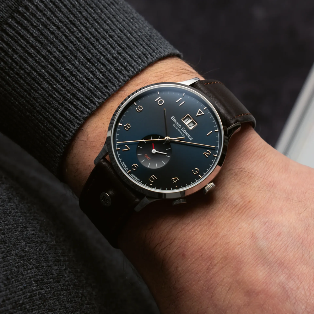 Bruno Söhnle Glashütte Brunello GMT 17-13239-321