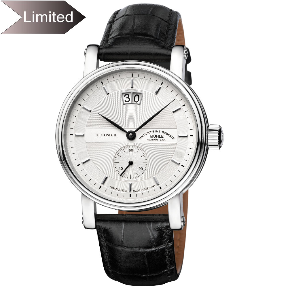 Mühle Glashütte Teutonia II Großdatum Chronometer / M1-33-75-LB