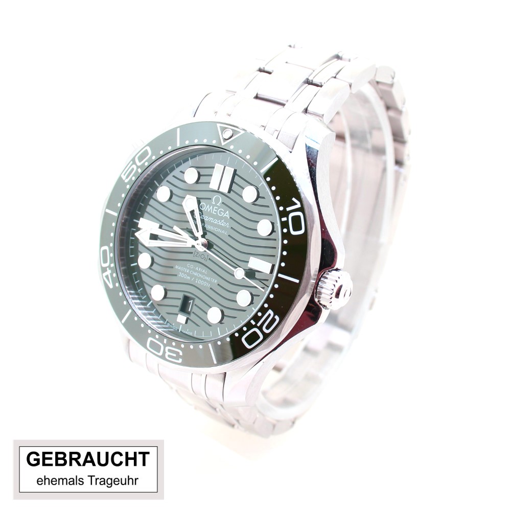 OMEGA Seamaster Diver 300M Co-Axial Master Chronometer 42mm 210.30.42.20.10.001 GEBRAUCHT