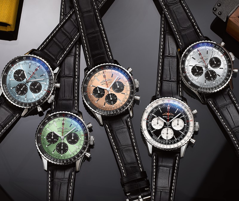 BREITLING NAVITIMER auf Leder