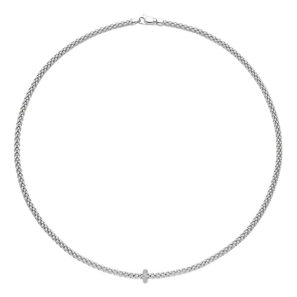 Fope Collier - PRIMA Collection - 74508CX_BB_B_XBX 45cm - Weissgold 750/-