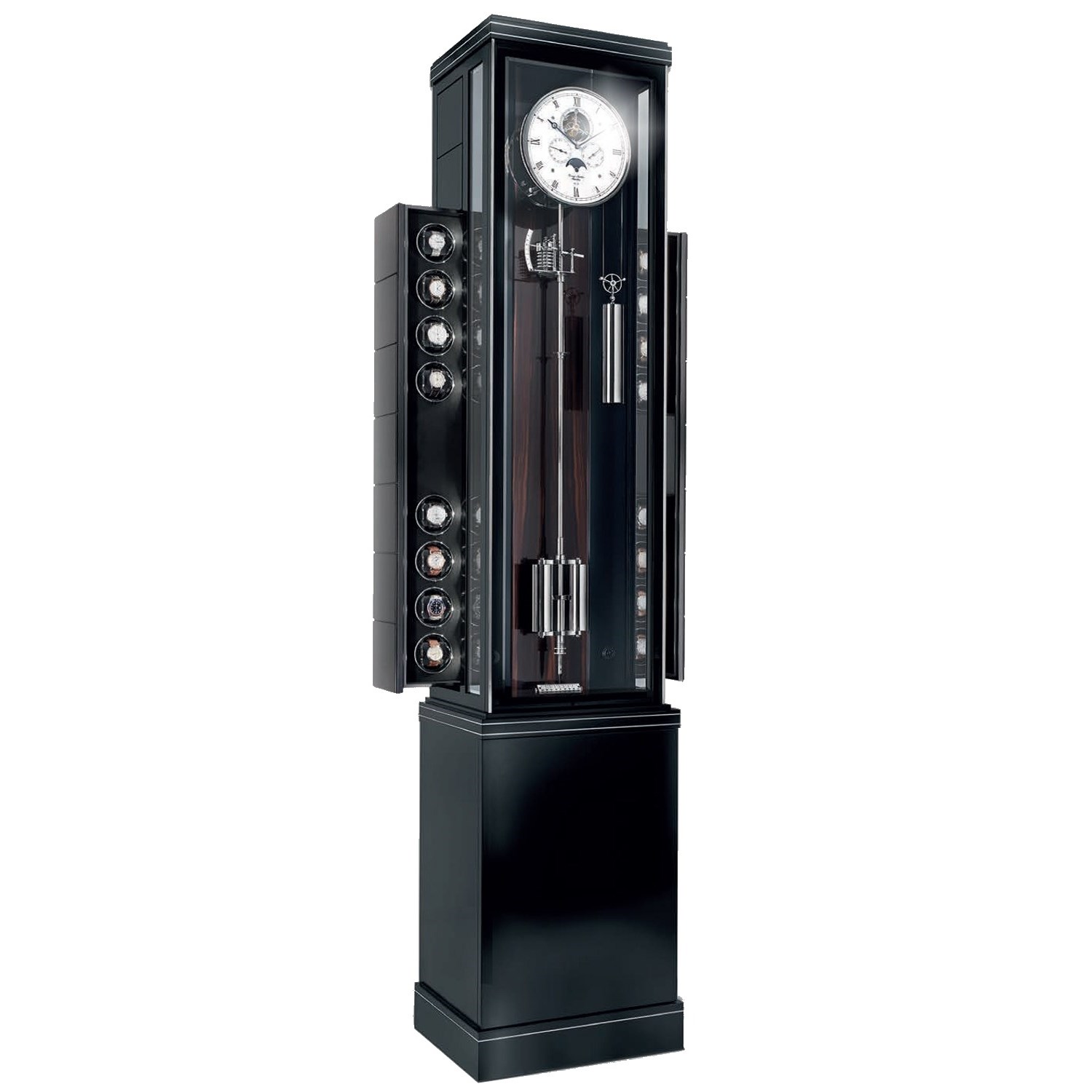 Erwin Sattler Standuhr Troja Lunaris M