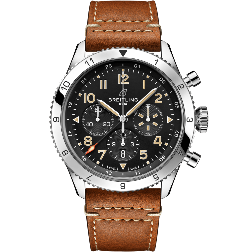 Breitling Super AVI B04 Chronograph GMT 46 P-51 Mustang / AB04453A1B1X1 