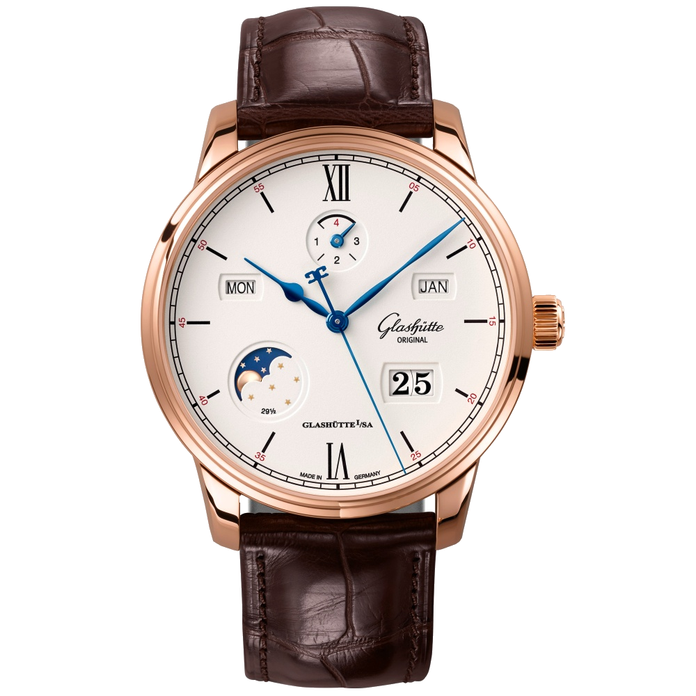 Glashütte Original Senator Excellence Ewiger Kalender / 1-36-02-02-05-30