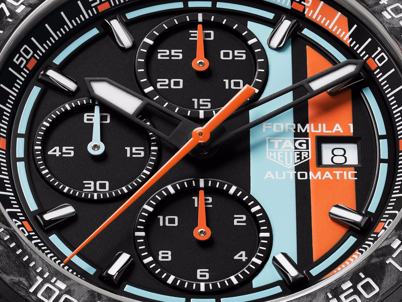 TAG Heuer Formula 1 Chronograph x Gulf "ONE of 1000" CBZ208B.BF0009