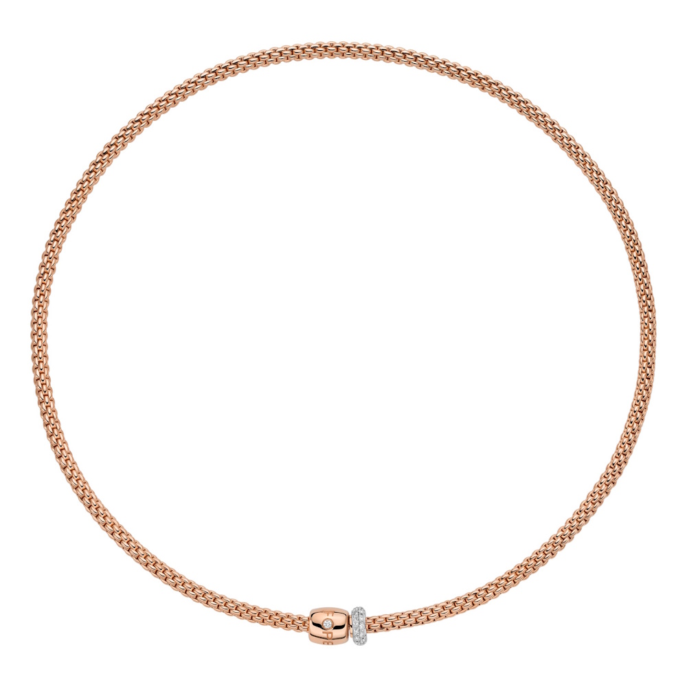 Fope Collier - PRIMA Collection - 07F08CX_PB_R_BRX_042 - Roségold 750/-