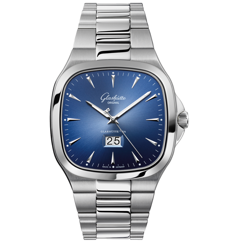 Glashütte Original Seventies Panoramadatum / 2-39-47-13-12-14