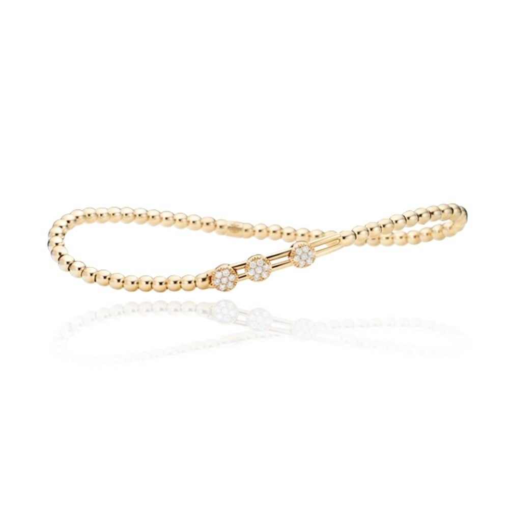 Capolavoro Armband - TRINITA Collection - Gelbgold 750/- AB7B00181.INNEN.17