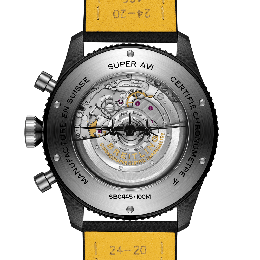 Breitling Super AVI B04 Chronograph GMT 46 Mosquito Night Fighter / SB04451A1B1X1