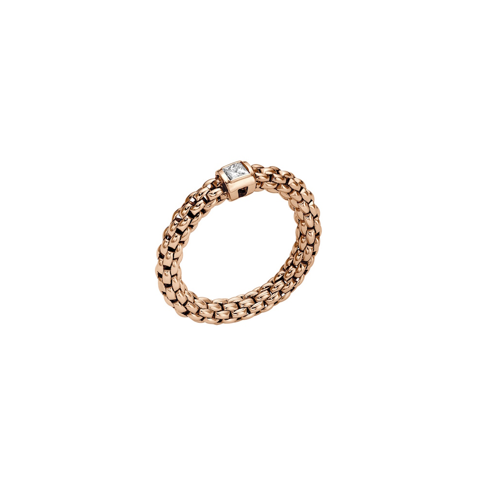 Fope Flex'it Ring - SOULS - 09E08AX_BB_R_XRX_00M - Roségold 750/-