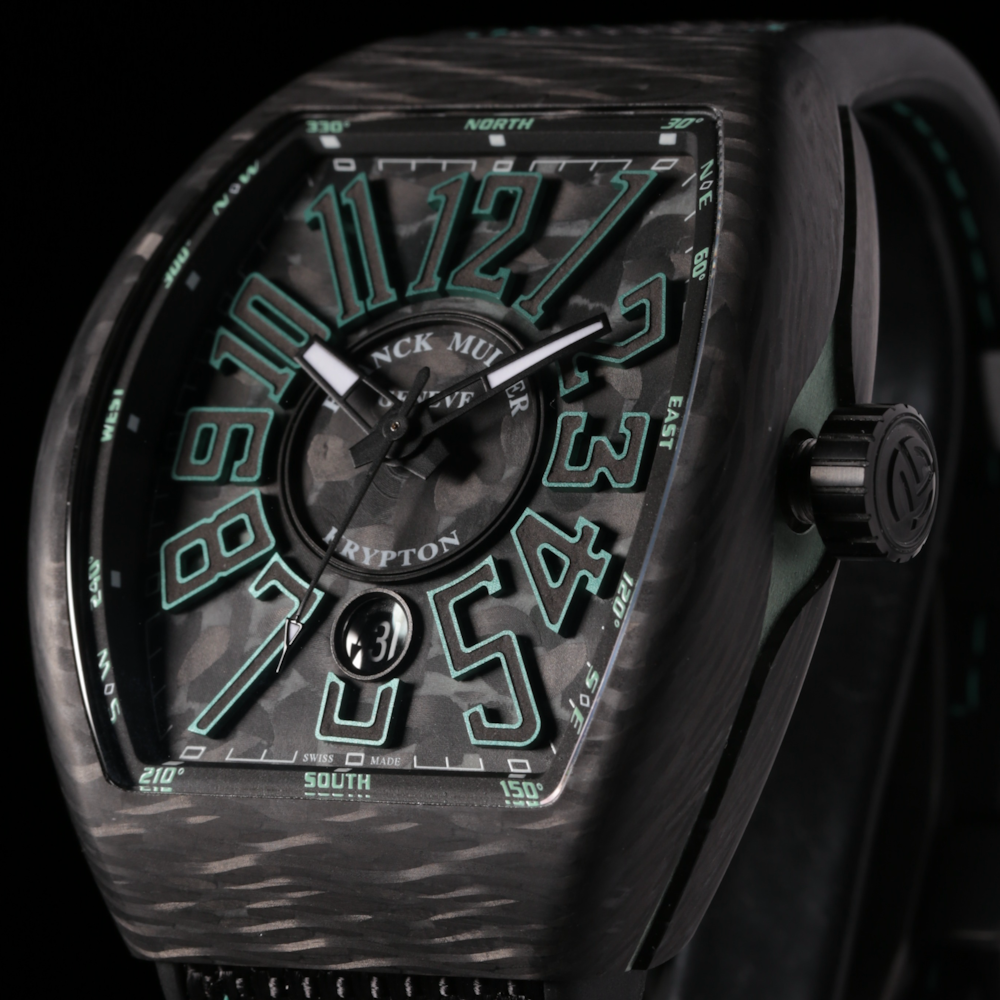 Franck Muller Vanguard Krypton Carbone V 45 SC DT KRYPTON CARBONE NR (VE)