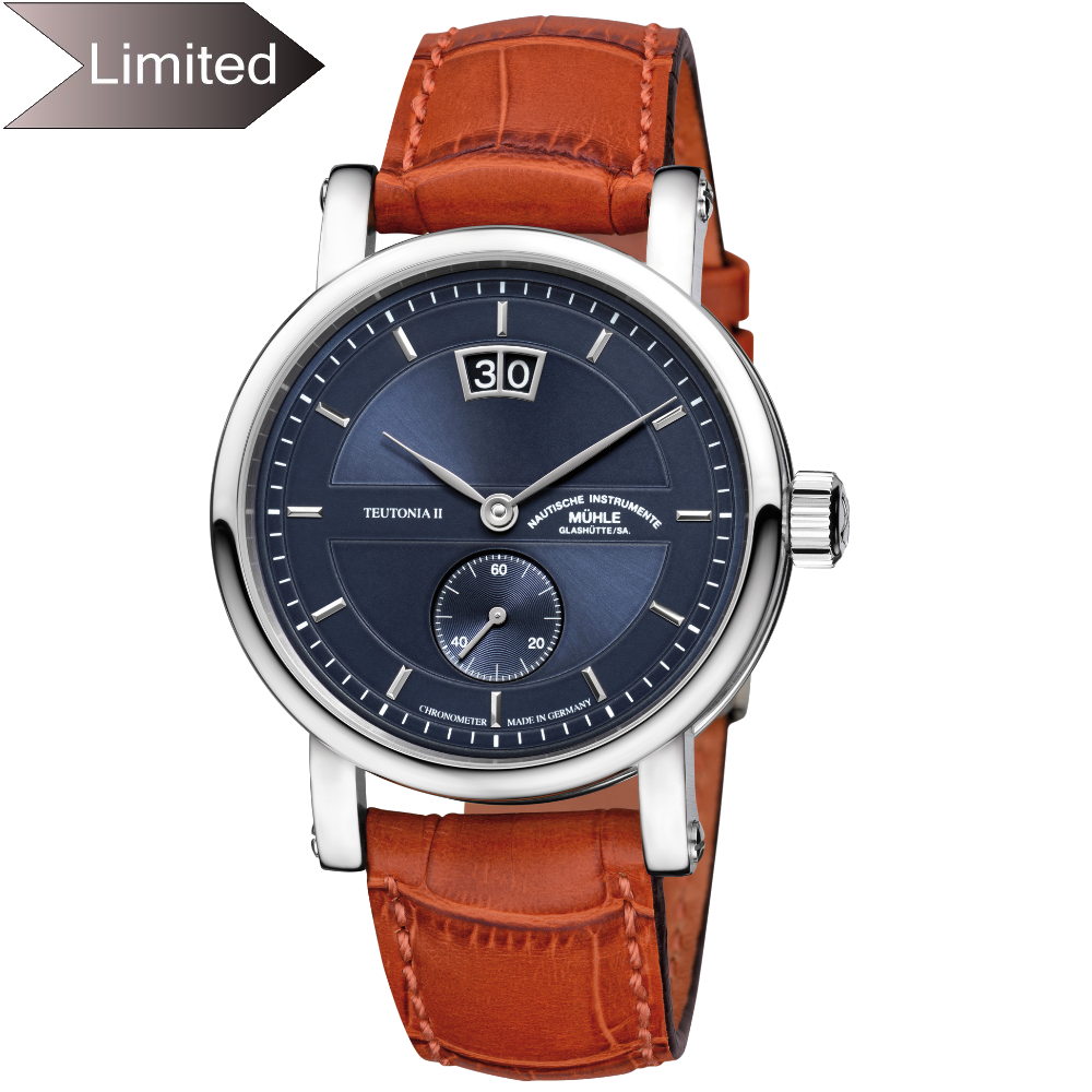 Mühle Glashütte Teutonia II Großdatum Chronometer / M1-33-76-LB