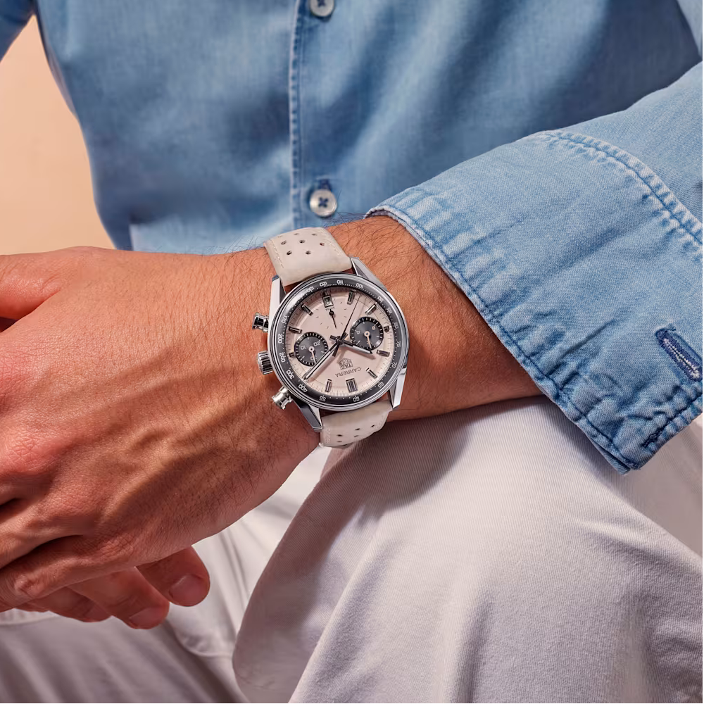 TAG Heuer Carrera Chronograph 39 "LIMITED SAND EDITION" CBS221H.FC8366
