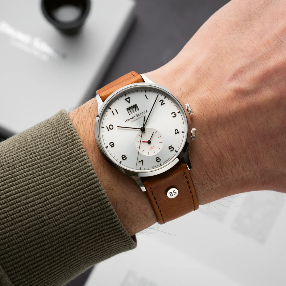 Bruno Söhnle Glashütte Brunello GMT 17-13239-221