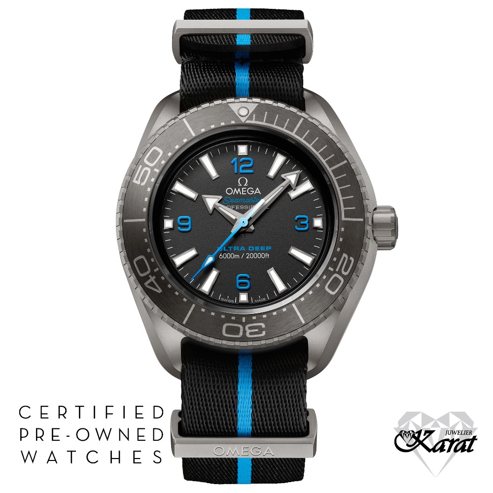 PRE-OWNED OMEGA Seamaster ULTRA DEEP Planet Ocean 6000M 45,5 mm - 215.92.46.21.01.001