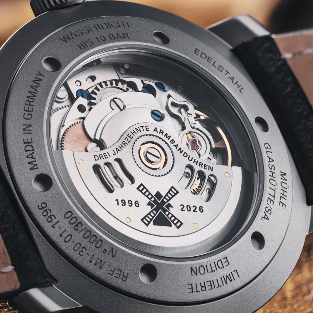 Mühle Glashütte "Marinefliegeruhr-I Edition 2026" / M1-30-01-1996-LB