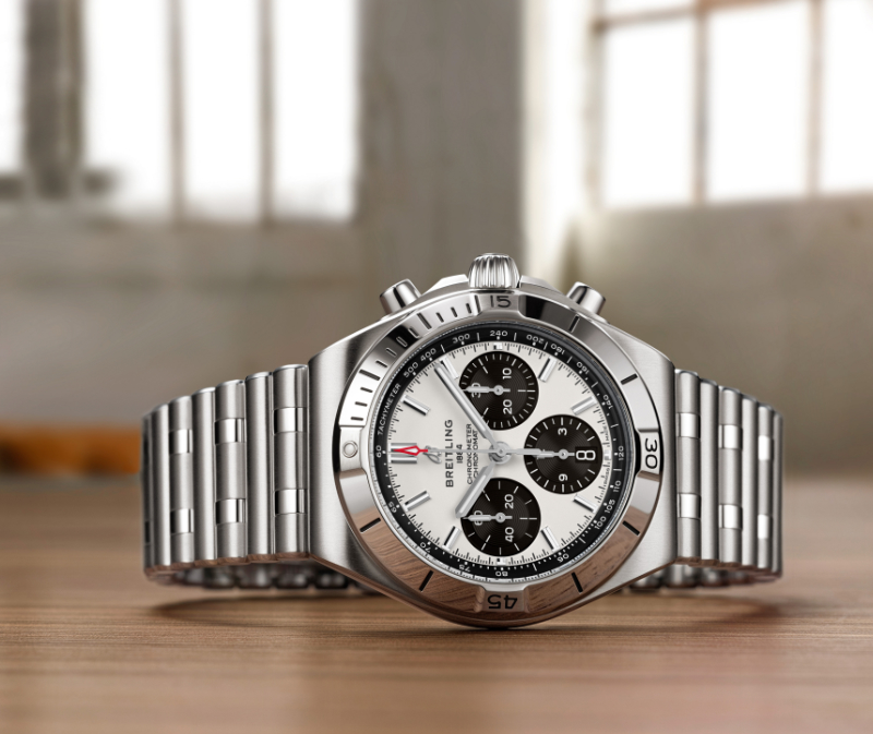 BREITLING CHRONOMAT auf Leder