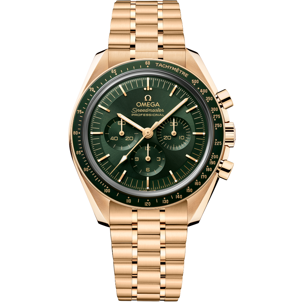 OMEGA Speedmaster Moonwatch Professional Co-Axial Master Chronometer Chronograph 42mm Moonshine™‑Gold 310.60.42.50.10.001