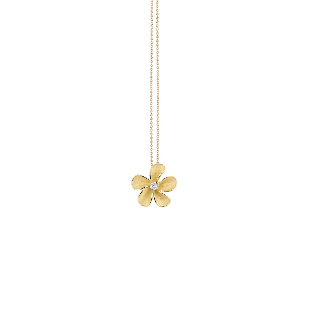 Annamaria Cammilli Cherry Bloom Halsschmuck - GPE3771U - Yellow Sunrise Gold 750/-