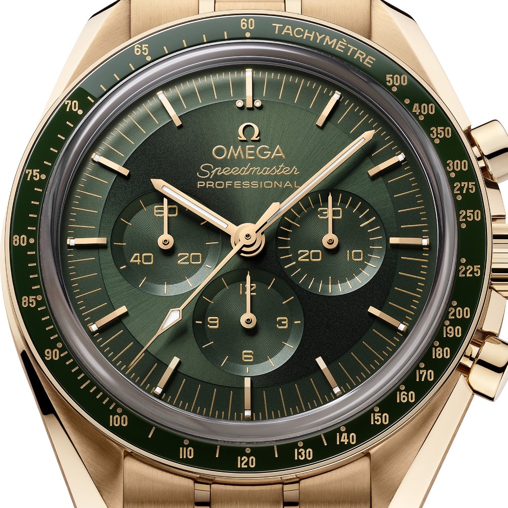 OMEGA Speedmaster Moonwatch Professional Co-Axial Master Chronometer Chronograph 42mm Moonshine™‑Gold 310.60.42.50.10.001