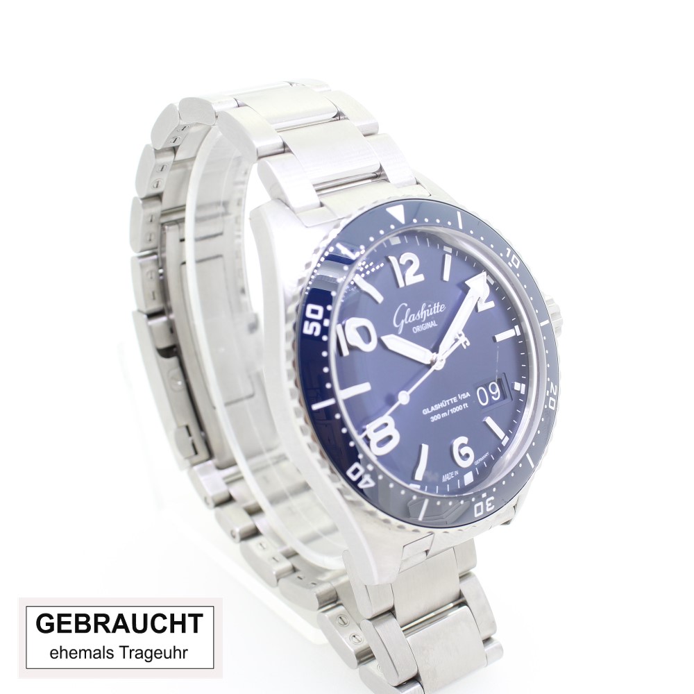 Glashütte Original SeaQ Panoramadatum / 1-36-13-02-81-70 GEBRAUCHT