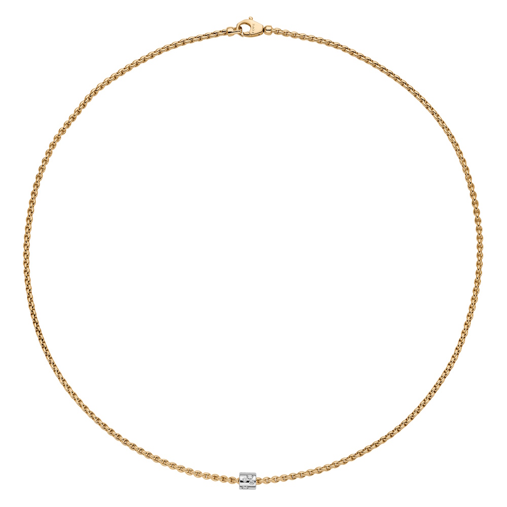 Fope Collier - ARIA Collection - 89003CX_BB_G_XBX 45cm - Gelbgold 750/-