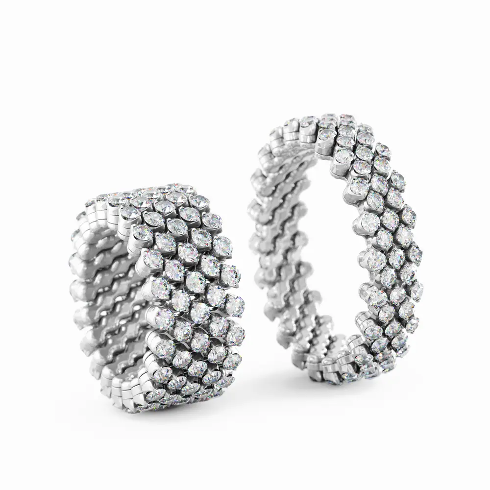Serafino Consoli Brevetto Multi-Size Ring RMS 5F2 WG WD