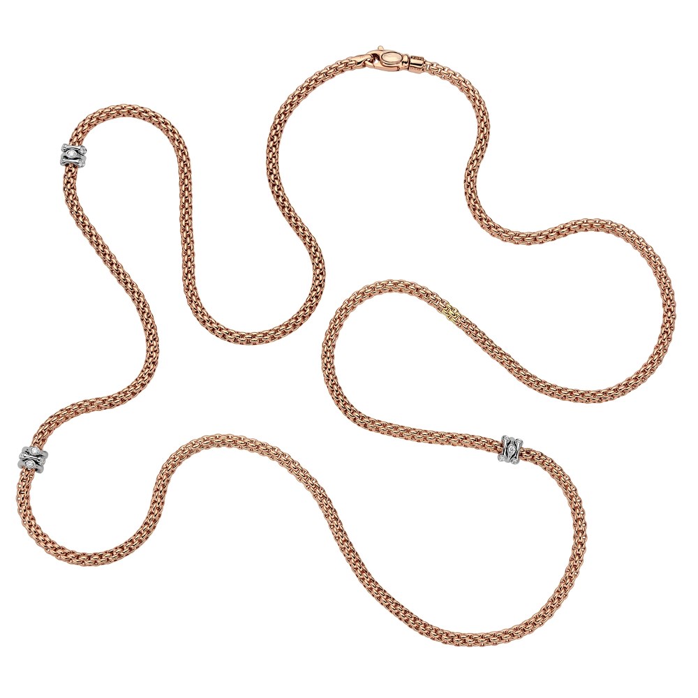 Fope Collier - PRIMA Collection - 741C BBR 70 BR - Roségold 750/-