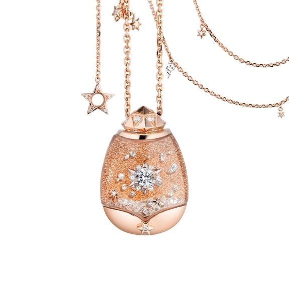 Capolavoro Collier - BILLION DREAMS Collection - Magic Star Traumkugel - Roségold 750/- CO900003