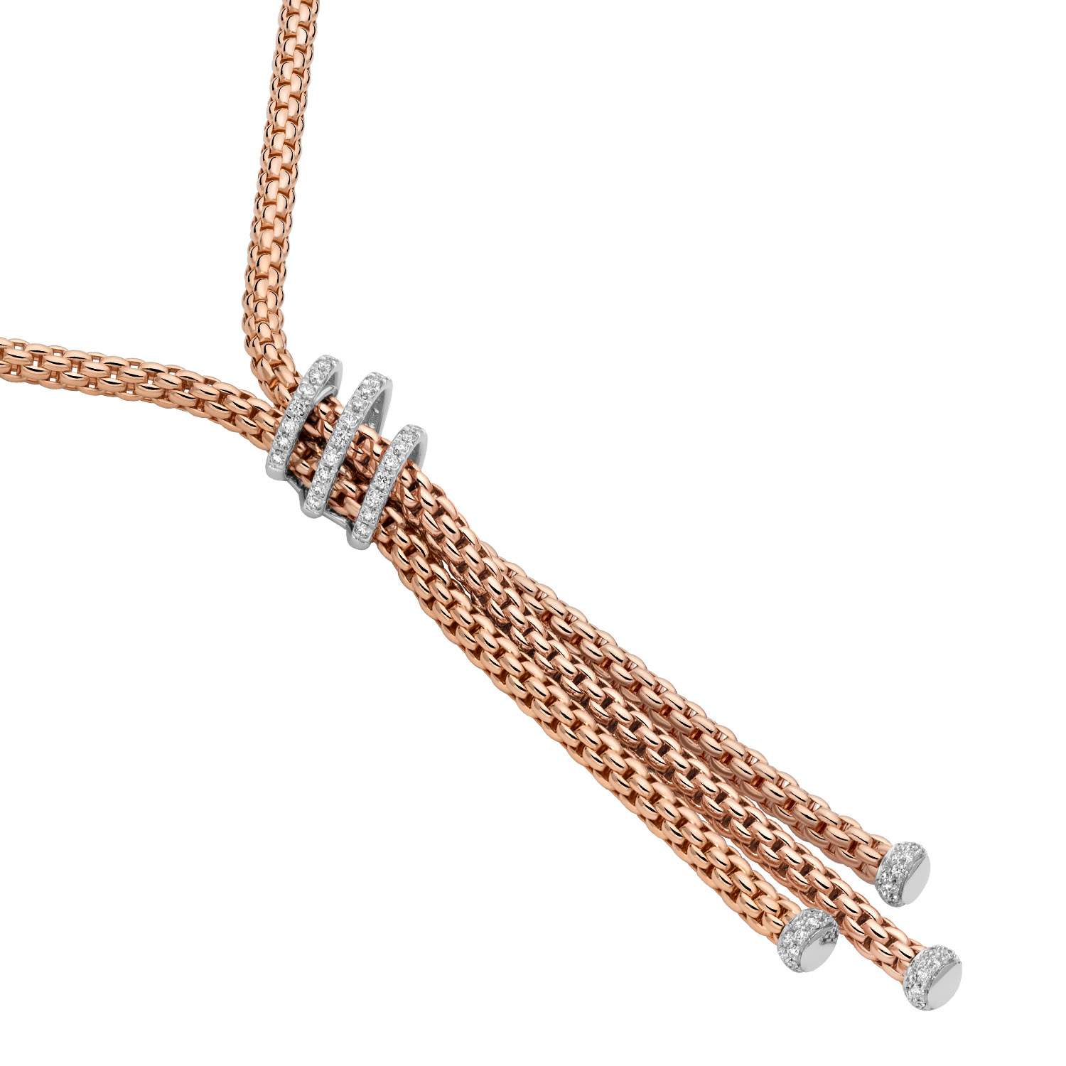 Fope Collier - PRIMA Collection - 75108CX_PB_R_BBX_050 - Roségold 750/-