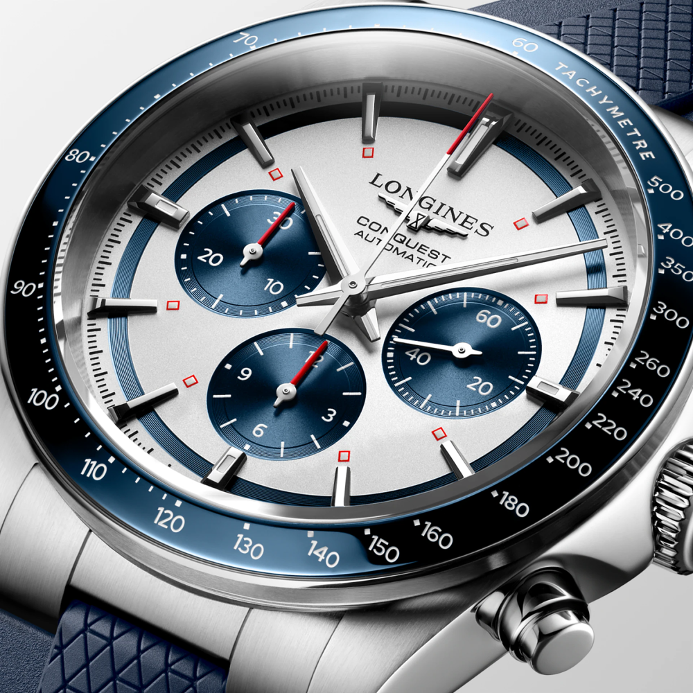 Longines Conquest Chronograph 42mm - L3.835.4.98.9