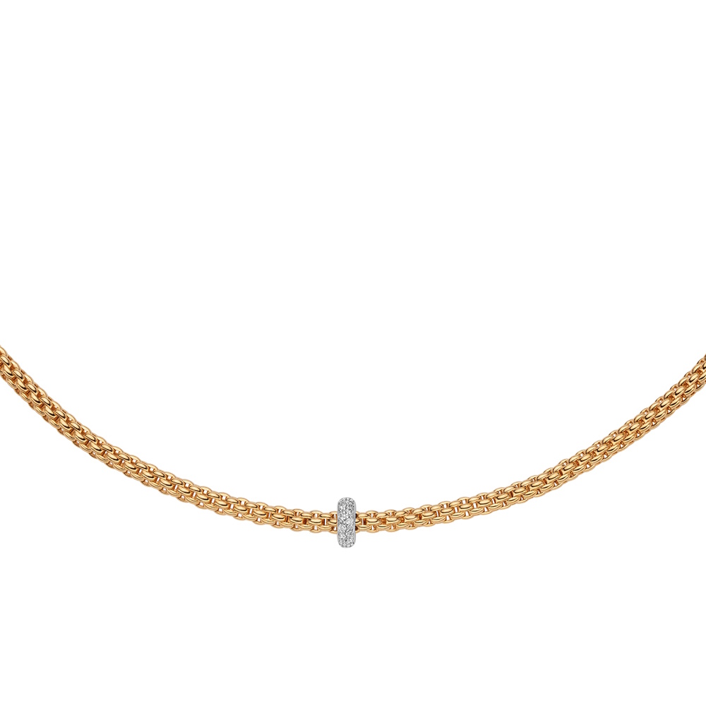 Fope Collier - PRIMA Collection - 74508CX_BB_G_XBX 45cm - Gelbgold 750/-