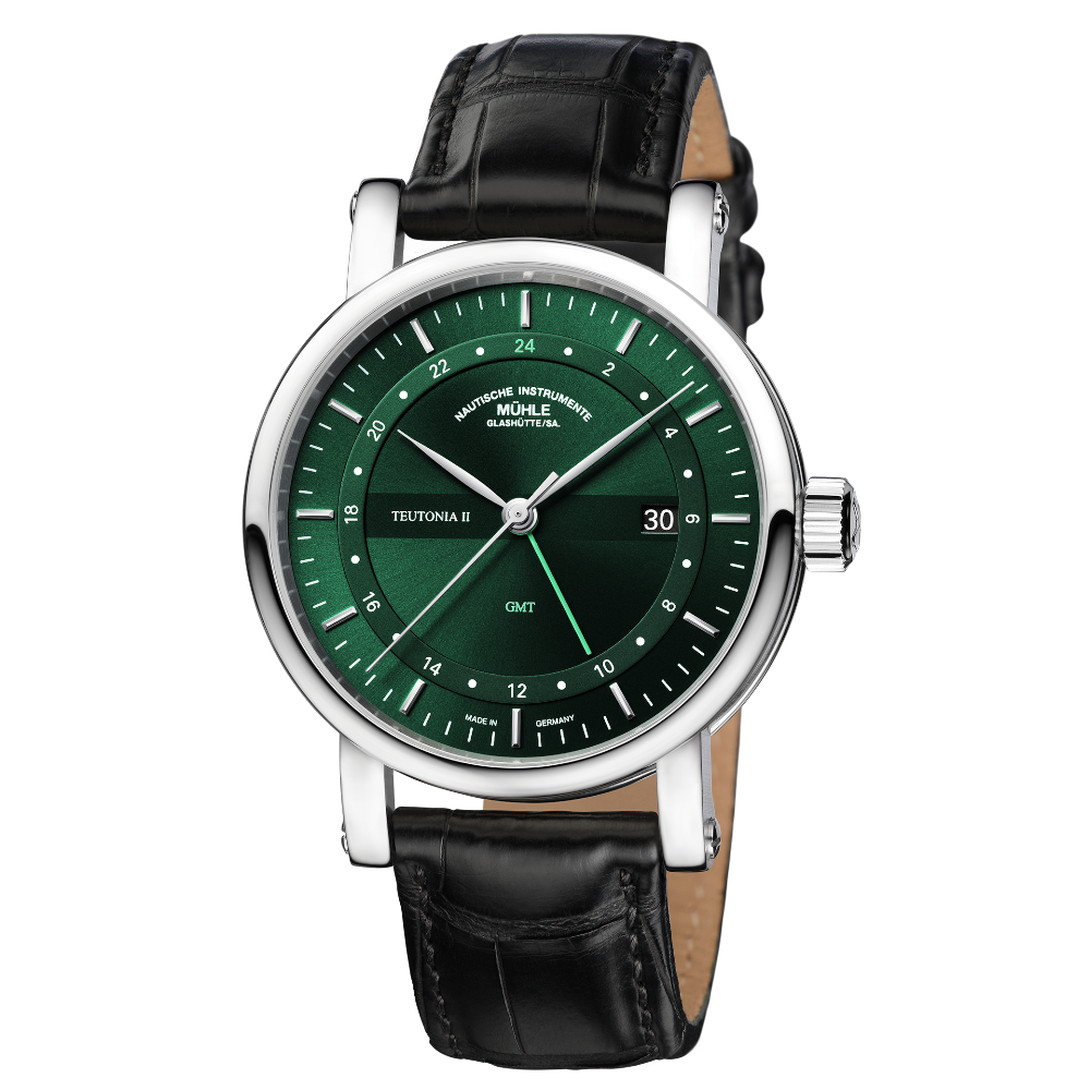 Mühle Glashütte Teutonia II GMT / M1-33-96-LB-I