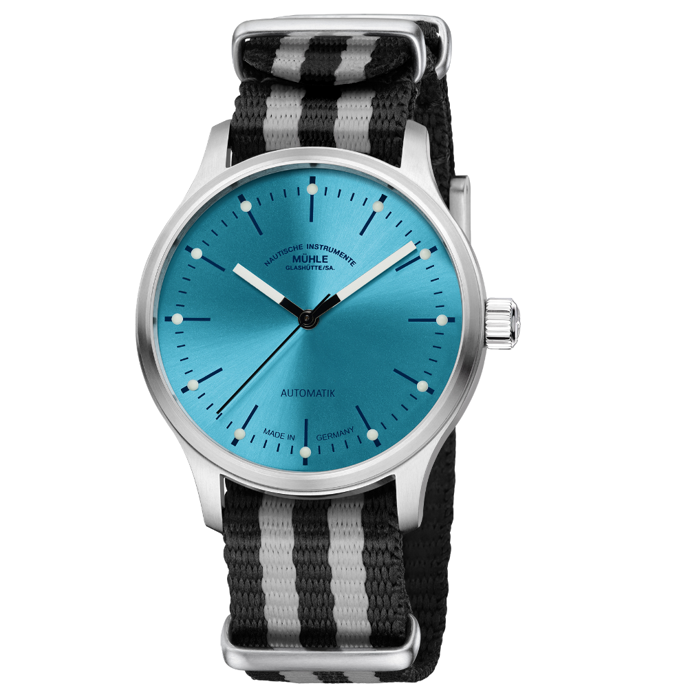 Mühle Glashütte Panova türkisblau / M1-40-79-NB