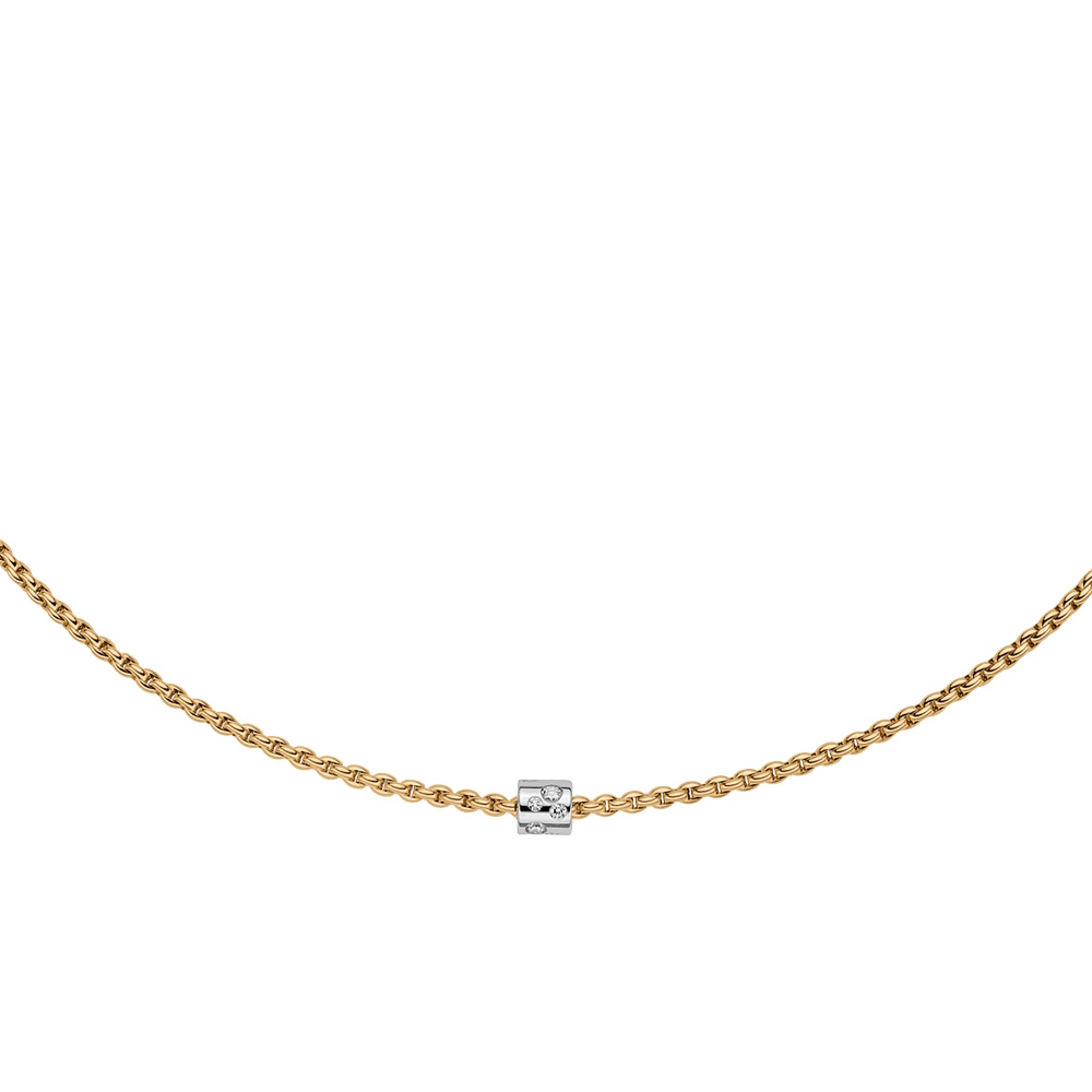 Fope Collier - ARIA Collection - 89003CX_BB_G_XBX 45cm - Gelbgold 750/-