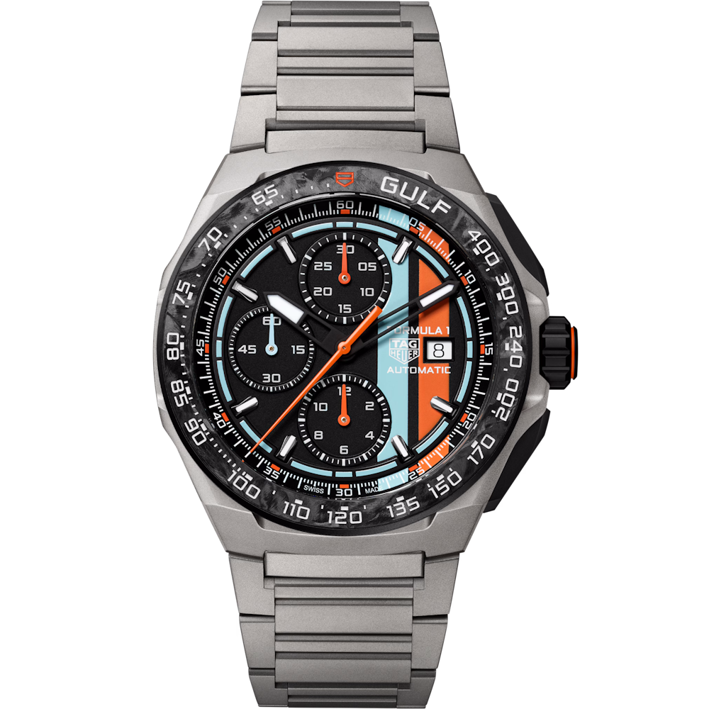 TAG Heuer Formula 1 Chronograph x Gulf "ONE of 1000" CBZ208B.BF0009