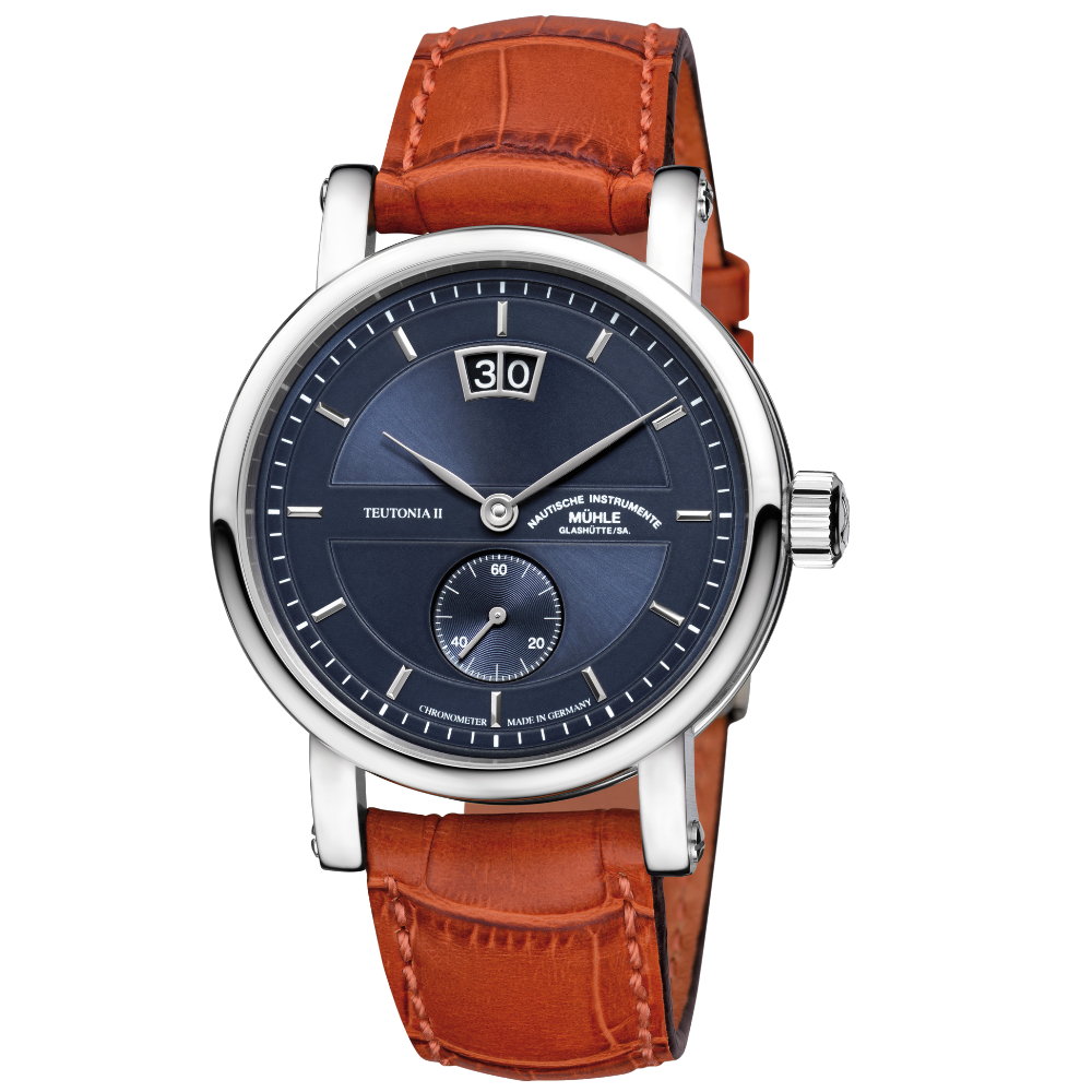 Mühle Glashütte Teutonia II Großdatum Chronometer / M1-33-76-LB