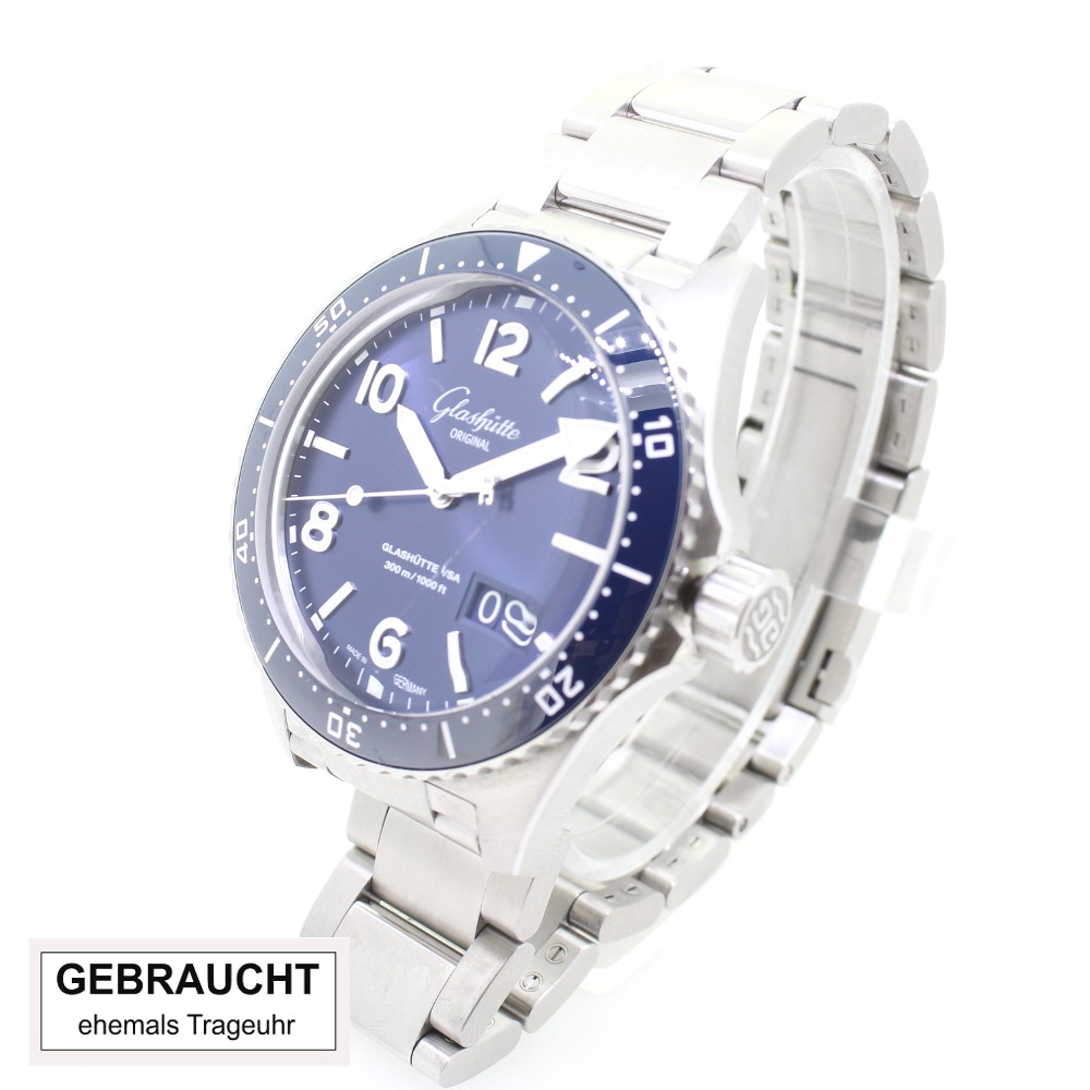 Glashütte Original SeaQ Panoramadatum / 1-36-13-02-81-70 GEBRAUCHT